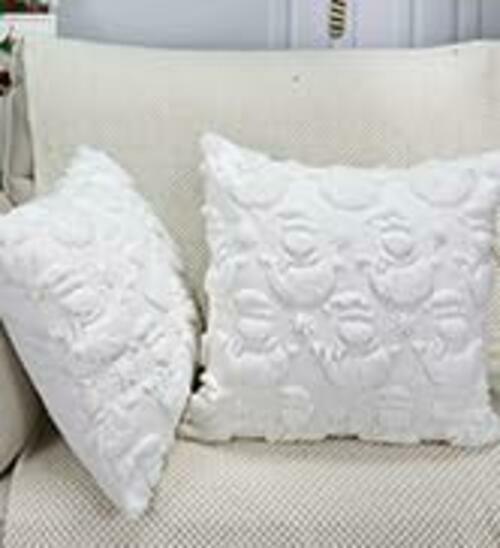 Load image into Gallery viewer, multiwins Christmas Pillow Covers 18x18 Set of 2 Snowman Plush Faux Fur
