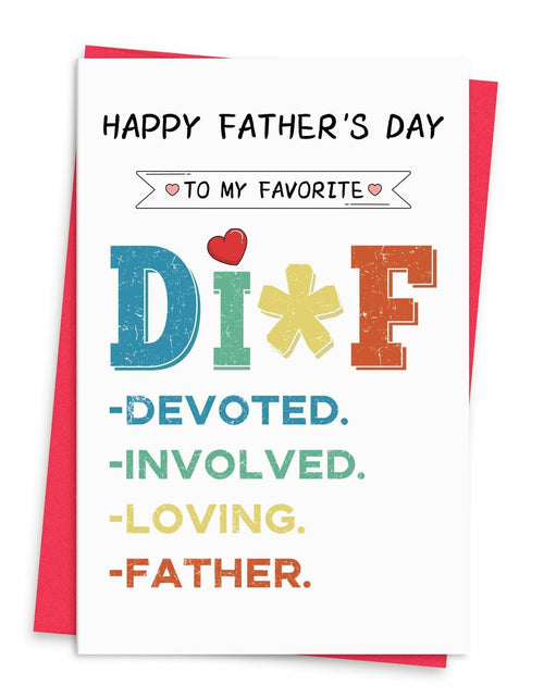 Load image into Gallery viewer, xiangqiankan Father's Day Card Husband Boyfriend Vintage 5x8 inches 2D-008
