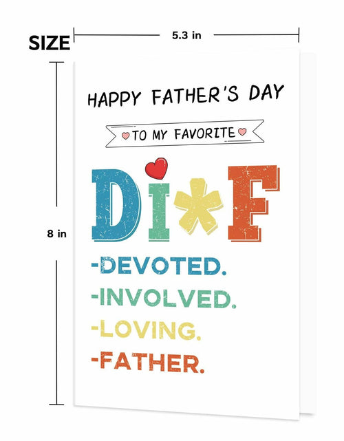 Load image into Gallery viewer, xiangqiankan Father's Day Card Husband Boyfriend Vintage 5x8 inches 2D-008
