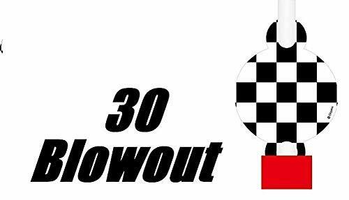 Load image into Gallery viewer, Race Car Party Supplies Set for 30 Kids Hats Bags Banners Swirls Backdrop
