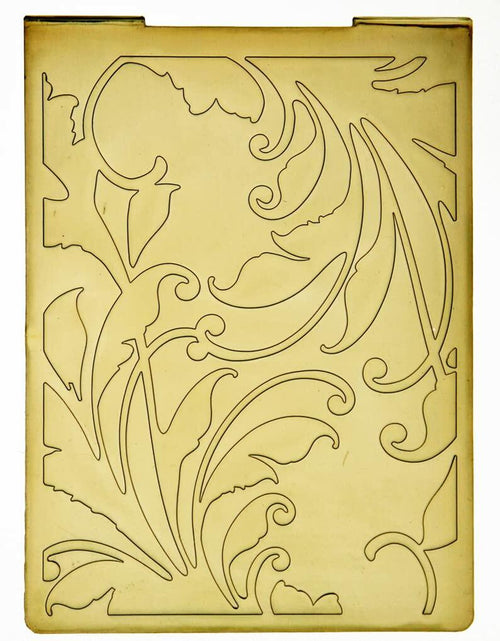Load image into Gallery viewer, DDOUJOY Embossing Folders Flowers Leaves Bird Plastic 9pcs for Card Making
