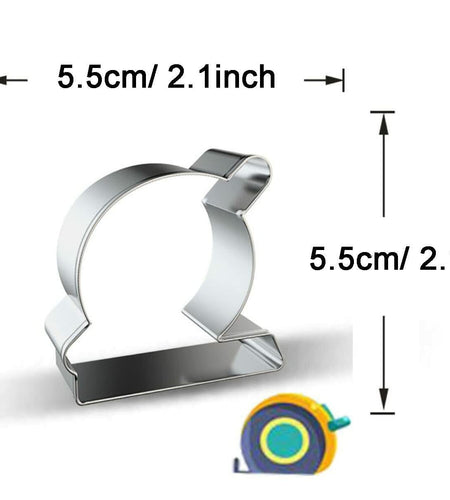 WJSYSHOP Stainless Steel Cookie Cutter Cutting Machine Shape Silver
