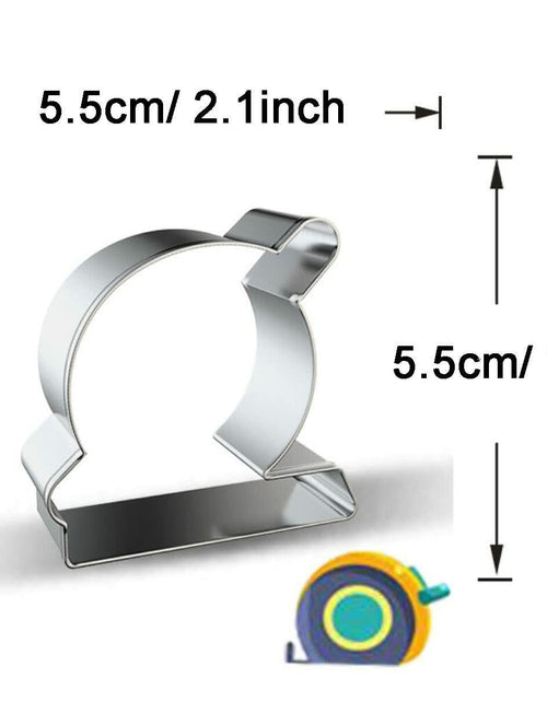 Load image into Gallery viewer, WJSYSHOP Stainless Steel Cookie Cutter Cutting Machine Shape Silver
