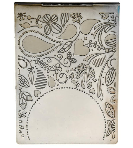 DDOUJOY Plastic Embossing Folders Flowers Leaves Butterfly 6pcs for Crafts