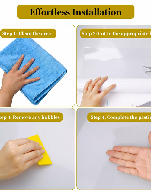 Load image into Gallery viewer, SENONAPO Cat Scratch Furniture Protector 196x17in Clear Self-Adhesive Tape
