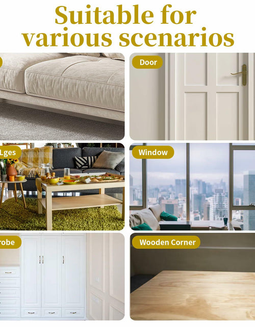 Load image into Gallery viewer, SENONAPO Cat Scratch Furniture Protector 196x17in Clear Self-Adhesive Tape
