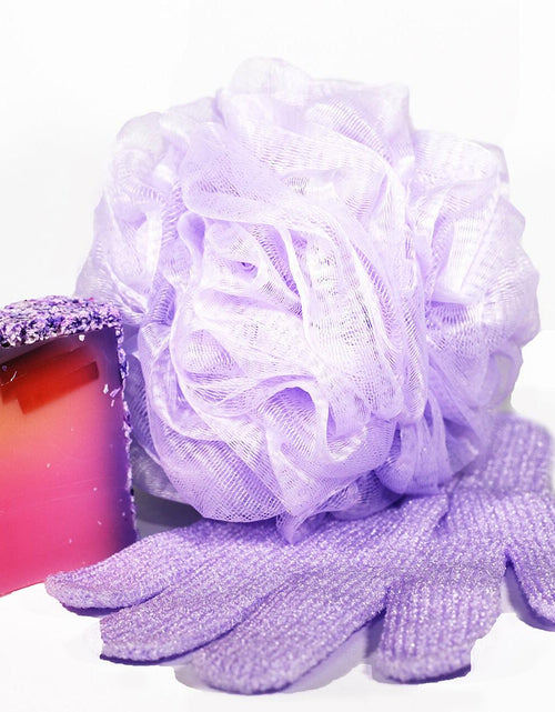 Load image into Gallery viewer, Linda Exfoliating Bath Gloves Multicolor 4 Pair Pack
