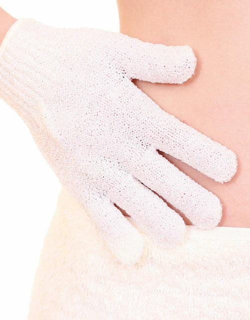 Load image into Gallery viewer, Linda Exfoliating Bath Gloves Multicolor 4 Pair Pack
