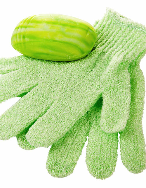 Load image into Gallery viewer, Linda Exfoliating Bath Gloves Multicolor 4 Pair Pack
