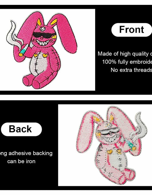 Load image into Gallery viewer, ELEFOCUS 16Pcs Pink Iron-on Patches Applique for Clothing
