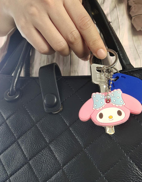 Load image into Gallery viewer, ZJU Cartoon Keyring Key Holder 14pcs Multi Color Metal 2in Animal Style
