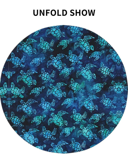 Load image into Gallery viewer, PTLIHU 78 Polyester Turtle Game Mat Durable Outdoor Sports Toy for Kids
