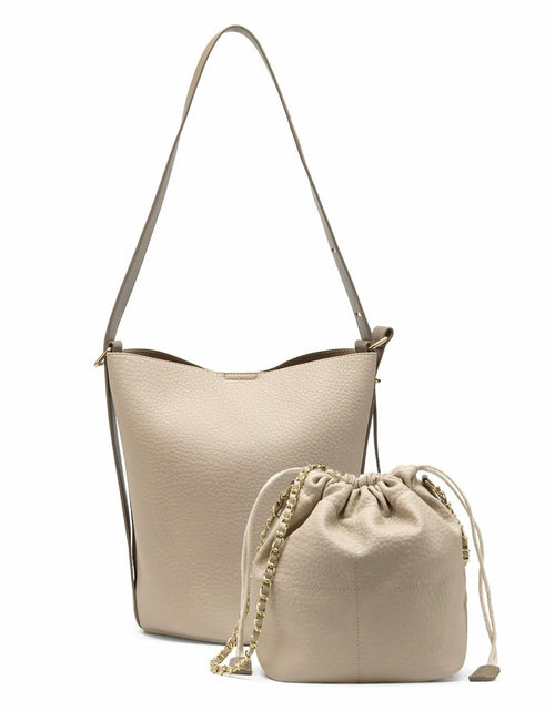 Load image into Gallery viewer, Women's Top Handle Satchel Handbag Elegant Tote Purse Detachable Strap Apricot
