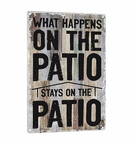 GCOCL Metal Tin Sign Wall Decor Man Cave Bar Patio Coffee Beer Color4d