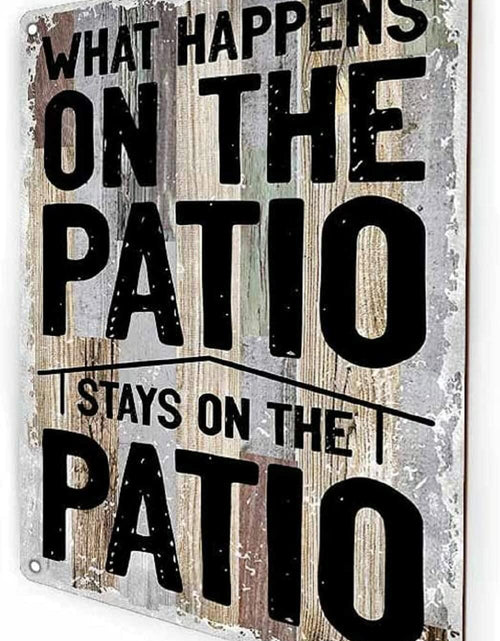 Load image into Gallery viewer, GCOCL Metal Tin Sign Wall Decor Man Cave Bar Patio Coffee Beer Color4d
