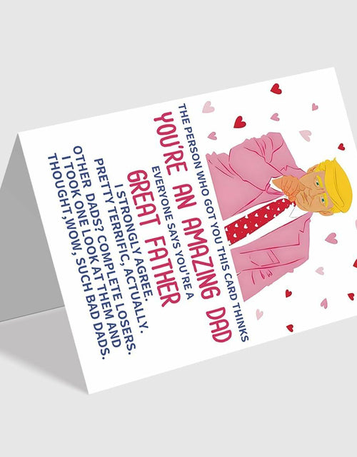 Load image into Gallery viewer, ACHICGIRL Funny Birthday Card for Dad Humor from Son Daughter Color ACH-123
