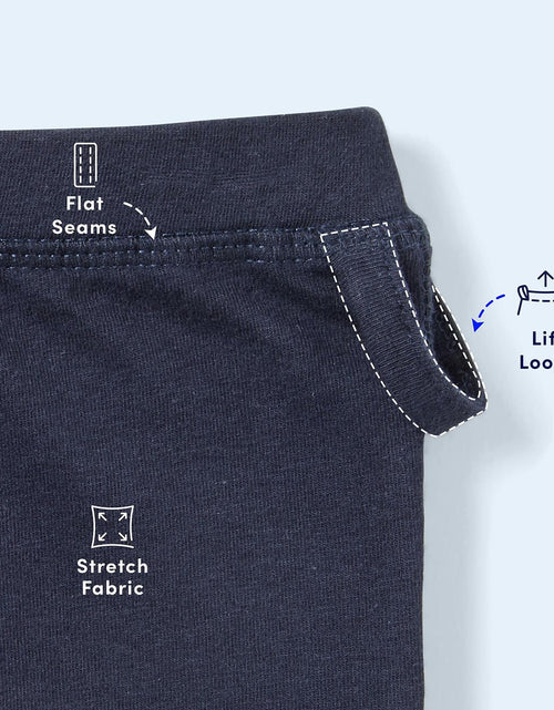 Load image into Gallery viewer, French Toast Girls Adaptive Skinny Pant Leggings Pull-Up Lift Loops Navy Size S
