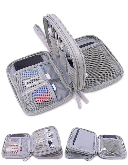 Load image into Gallery viewer, eYistar Diabetic Supplies Travel Case Organizer Blue for Test Strips Lancets
