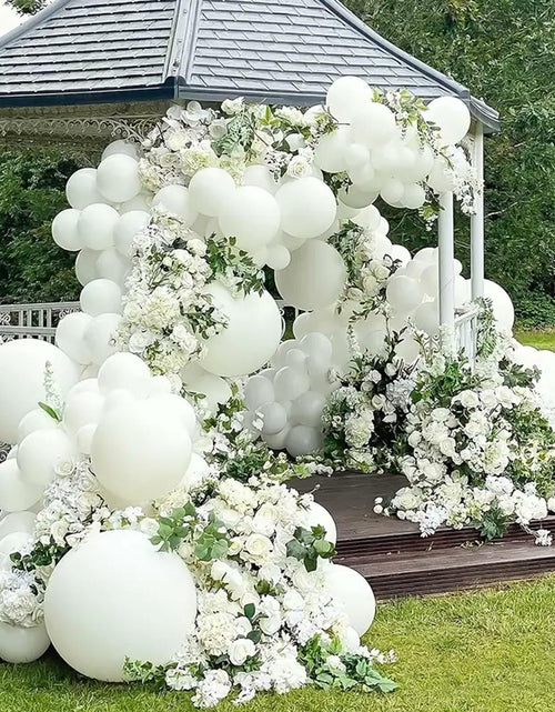 Load image into Gallery viewer, SINBEE 140pcs White Balloon Arch Kit 18 12 10 5 Inch Party Decorations
