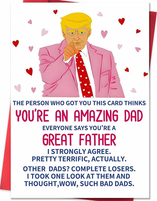 Load image into Gallery viewer, ACHICGIRL Funny Birthday Card for Dad Humor from Son Daughter Color ACH-123
