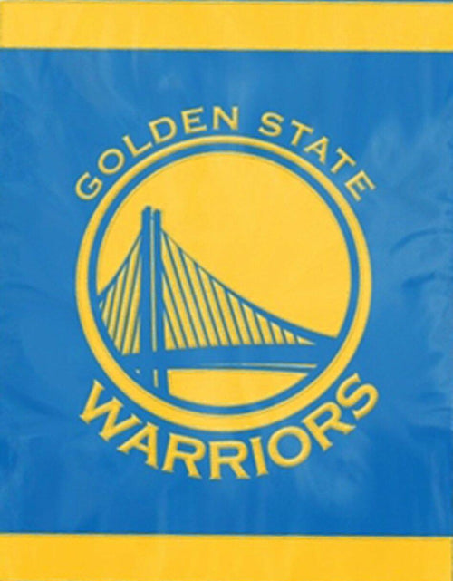 Load image into Gallery viewer, Party Animal NBA Golden State Warriors Premium Banner Flag 28x48 Team Color
