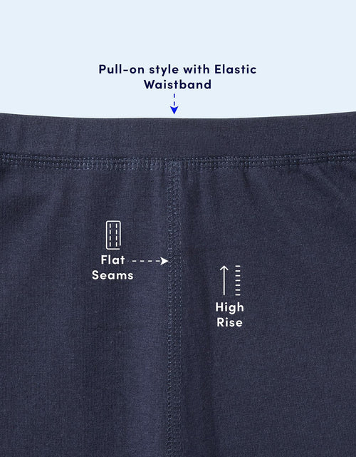 Load image into Gallery viewer, French Toast Girls Adaptive Skinny Pant Leggings Pull-Up Lift Loops Navy Size S
