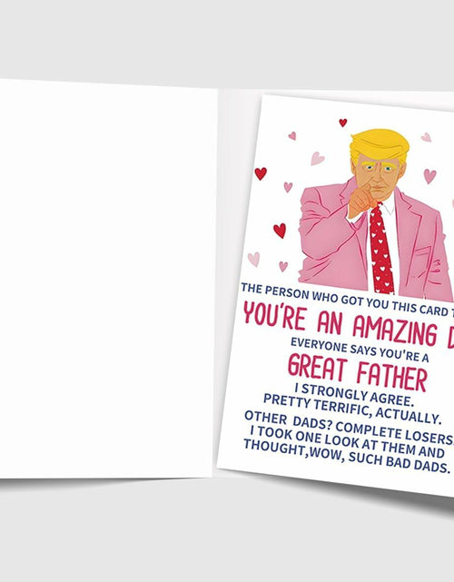 Load image into Gallery viewer, ACHICGIRL Funny Birthday Card for Dad Humor from Son Daughter Color ACH-123
