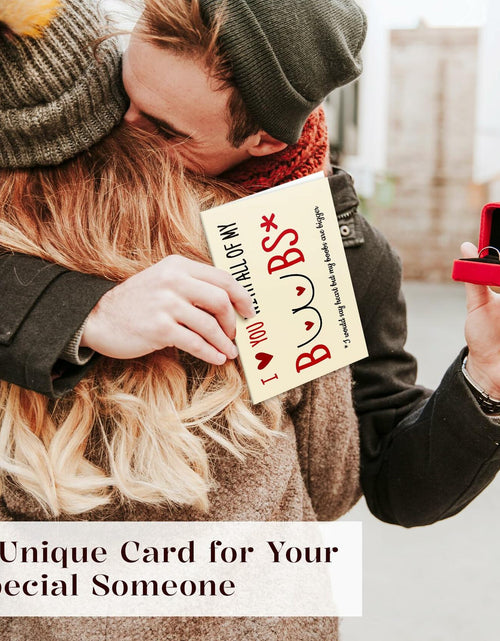 Load image into Gallery viewer, ZapDesk Funny Valentines Day Card for Him Husband Boyfriend Fiance C-Style16
