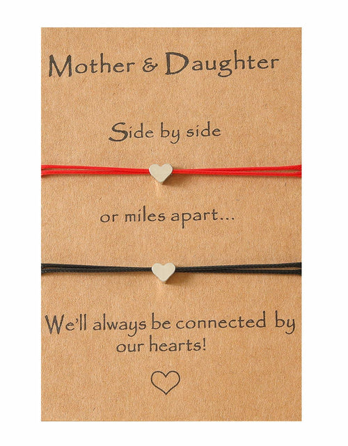 Load image into Gallery viewer, Caiyao Handmade Braided Rope Bracelet Set Love Heart Butterfly Dino M
