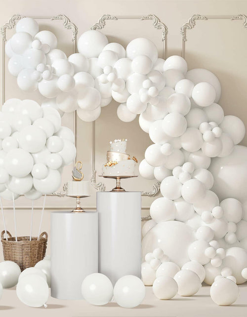 Load image into Gallery viewer, SINBEE 140pcs White Balloon Arch Kit 18 12 10 5 Inch Party Decorations
