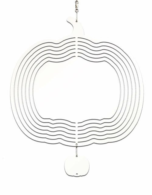 Load image into Gallery viewer, GALAXY WIND SPINNER 10" 3D Stainless Steel Round Pumpkin Garden Decor 25cm
