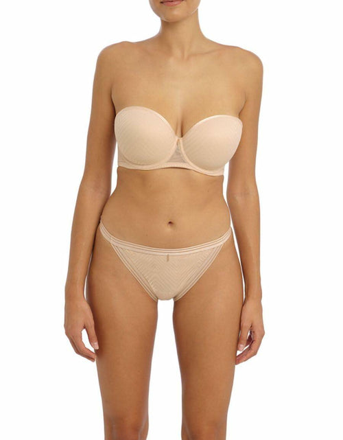 Load image into Gallery viewer, Freya Tailored Underwire Strapless Bra Natural Beige 38D
