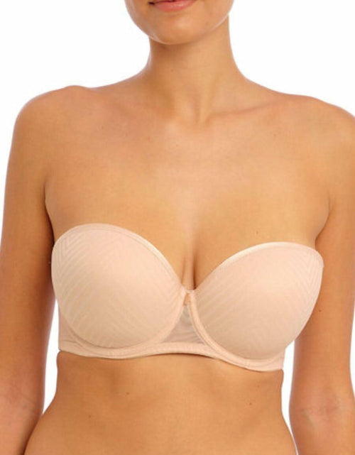 Load image into Gallery viewer, Freya Tailored Underwire Strapless Bra Natural Beige 38D
