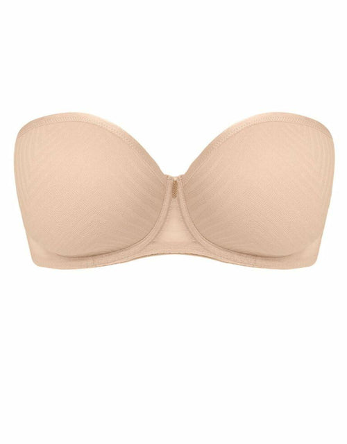 Load image into Gallery viewer, Freya Tailored Underwire Strapless Bra Natural Beige 38D
