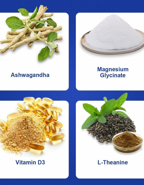Load image into Gallery viewer, KAIAGERBE TOTAL HEALTH Magnesium Glycinate Gummies 100mg Ashwagandha 60 Ct
