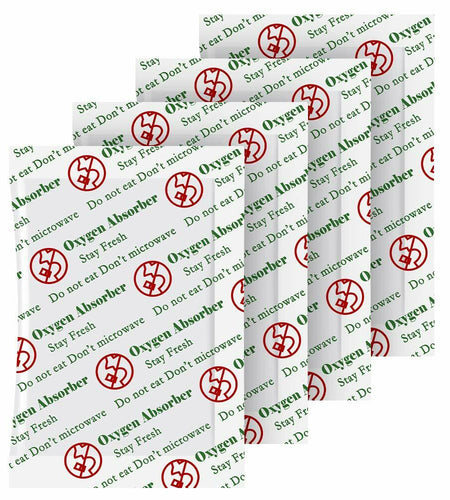 WVacFre Oxygen Absorbers 50cc Green Food Grade 200 Pack