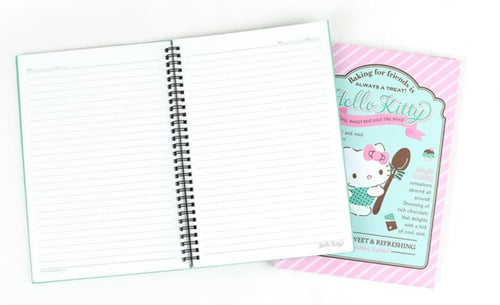 Load image into Gallery viewer, Stationery Hello Kitty Hard Cover 8mm Ruled College Notebook Set of 2
