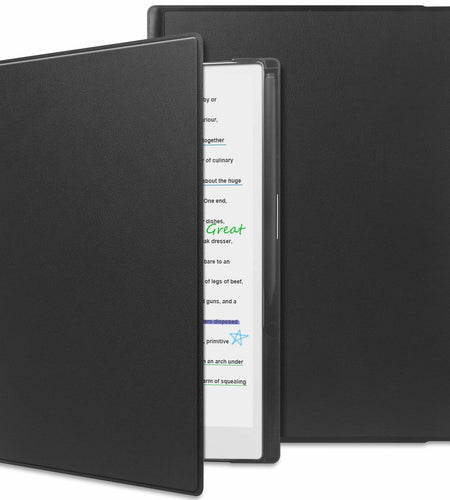 KuRoKo Case for Remarkable Paper Pro Color 11.8" Tablet 2024 Black Slim Shell