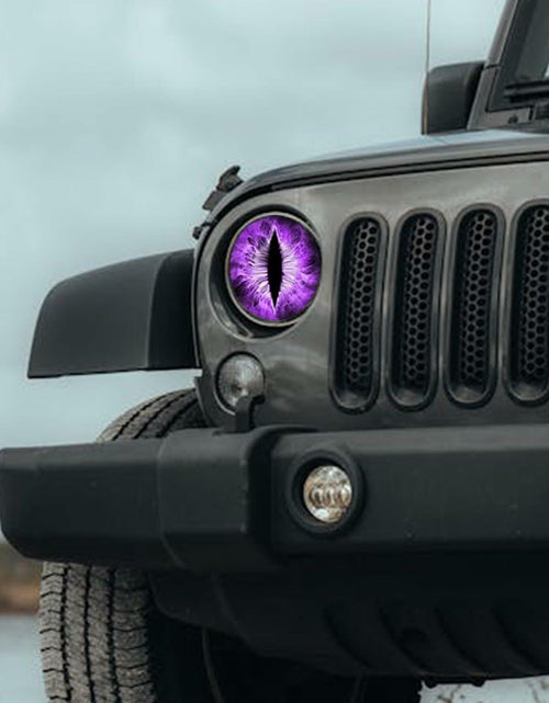 Load image into Gallery viewer, Generic Beast Eyes Headlight Decals 3D Stereo Round Red
