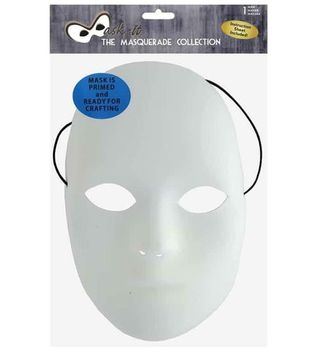 Midwest Design Mask It Full Mask 8.5" White