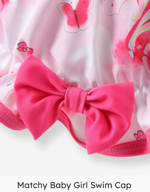 Load image into Gallery viewer, PATPAT Toddler Girls Unicorn One Piece Swimsuit Pink Size 2T
