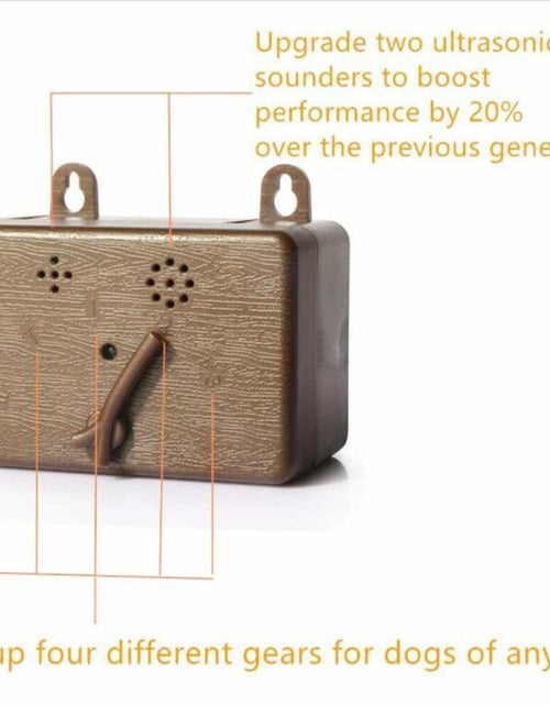 Load image into Gallery viewer, Humutan Anti Barking Device Waterproof Ultrasonic Adjustable Level Outdoor
