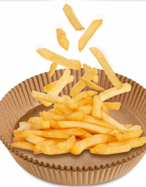Load image into Gallery viewer, FGTIYOUP 125 Pcs 7.9 Inch Round Air Fryer Liners Silicone Paper Thickened
