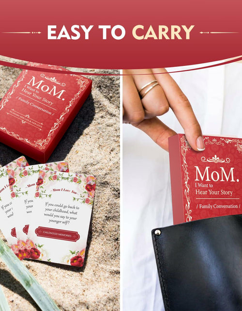 Load image into Gallery viewer, Dreambrook Mom Conversation Cards Meaningful Talk Mothers Day Gift
