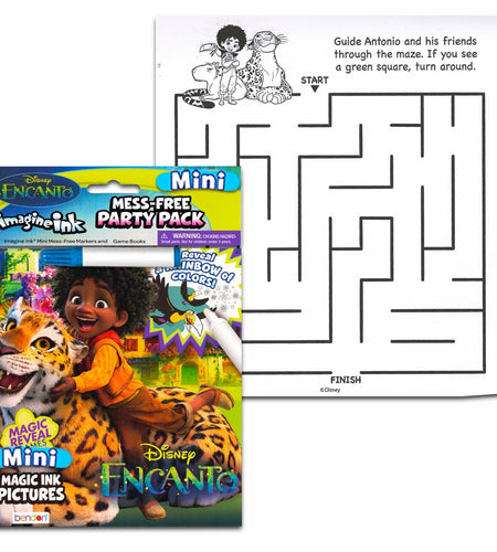 Bendon Disney Encanto Coloring Book Set with Stickers Crayons Door Hanger