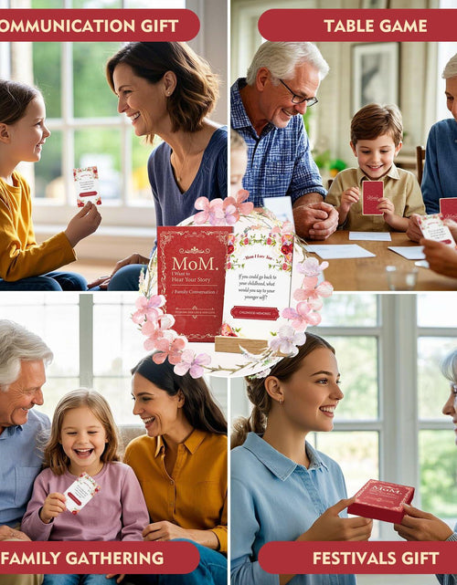 Load image into Gallery viewer, Dreambrook Mom Conversation Cards Meaningful Talk Mothers Day Gift

