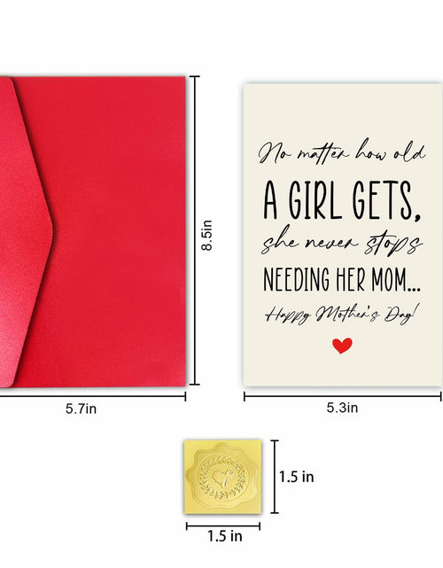 Load image into Gallery viewer, CSMOSJgreetings Funny Mother's Day Card for Mom Lovely Gift CSMOSJ-375-MQJ
