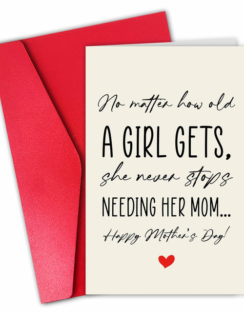 Load image into Gallery viewer, CSMOSJgreetings Funny Mother's Day Card for Mom Lovely Gift CSMOSJ-375-MQJ
