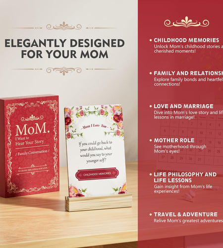 Dreambrook Mom Conversation Cards Meaningful Talk Mothers Day Gift