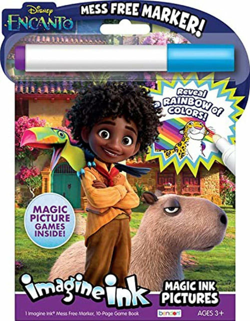 Load image into Gallery viewer, Bendon Disney Encanto Coloring Book Set with Stickers Crayons Door Hanger
